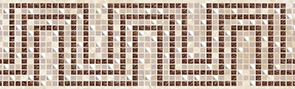 Иллирия мозаик Бордюр 7,5x25