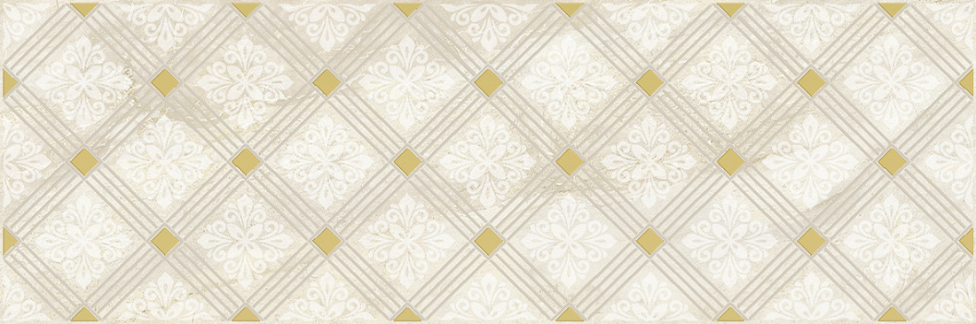Роял Декор бежевый AD\D483\60047 20х60 глянцевый