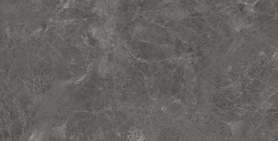 Руна Неро Керамогранит графитовый 60х120 матовый структурный